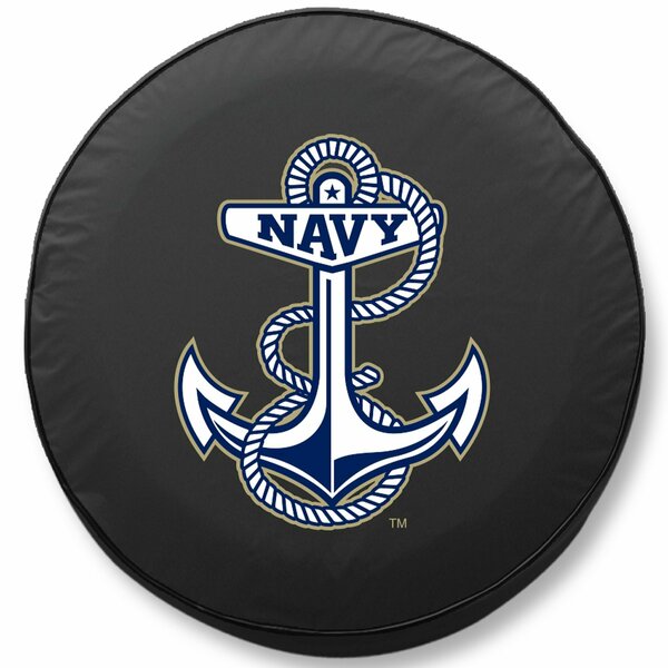 Holland Bar Stool Co 27 x 8 US Naval Academy (NAVY) Tire Cover TCJUSNavABK